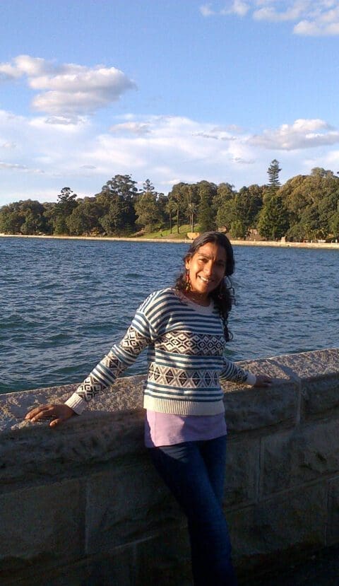 Picture of Dalia next to Sydney Botanical Gardens in Sydney